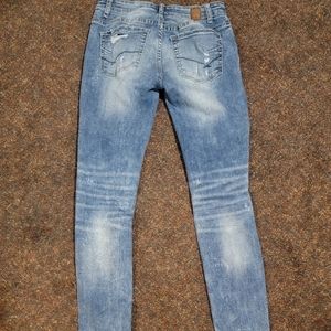 BKE Stella Skinny Jean, 26R, Distressed
